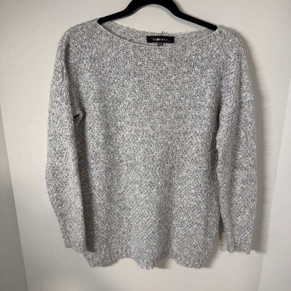 Reberry grey boat-neck sweater - Size Small - Picture 2 of 8